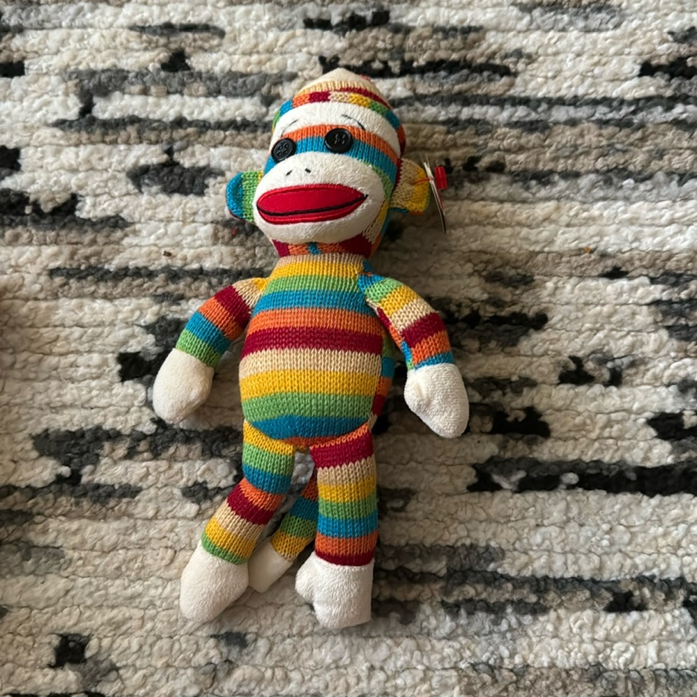 Sock Monkey ty Beanie Baby